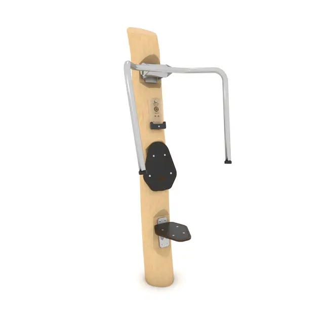 Fitness skulderpress i tre 