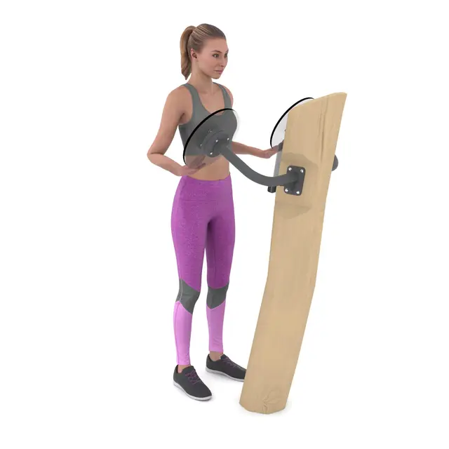 Fitness skulderrotasjonshjul i tre 
