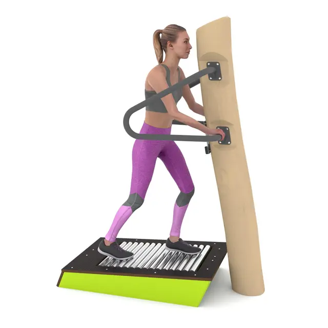 Fitness løpebånd i tre 