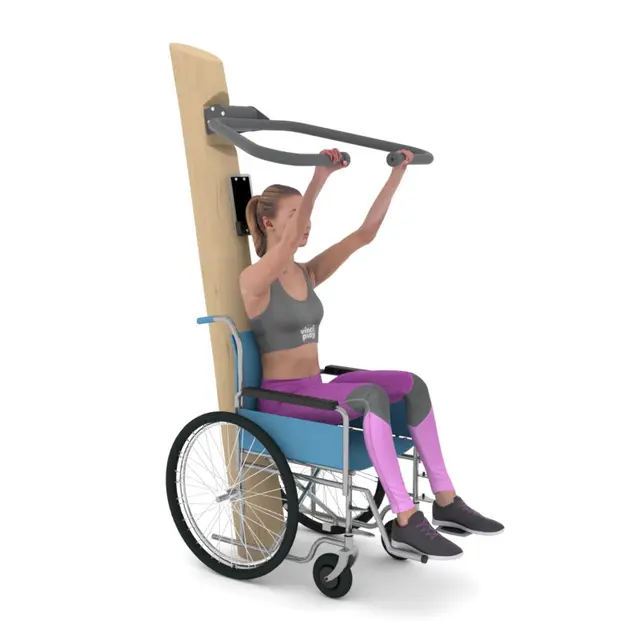 Fitness nedtrekksmaskin i tre 