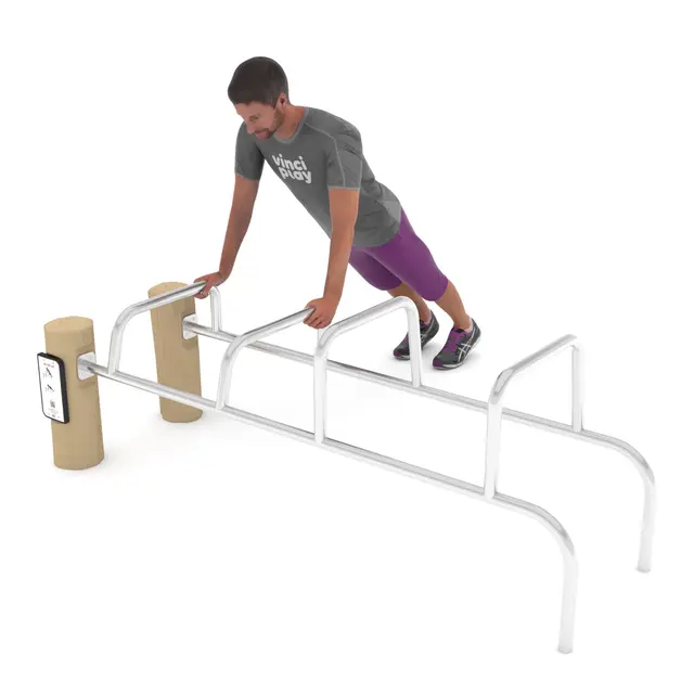Workout pushup- og kravlestasjon 