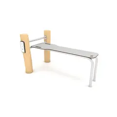Workout treningsbenk robinia