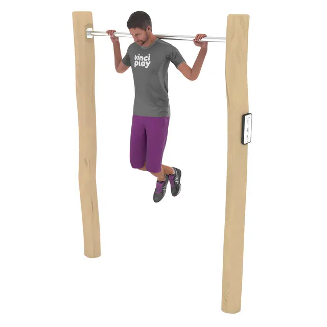 Workout trekkstang robinia 