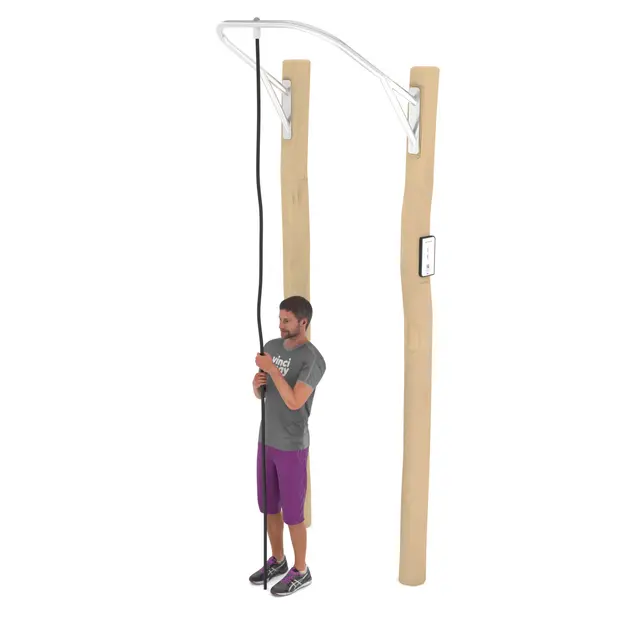 Workout trekkstang med tau robinia 