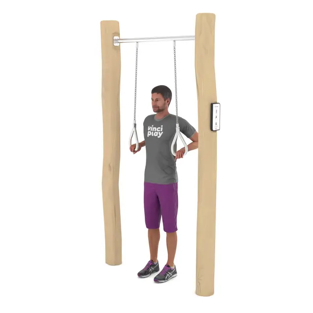 Workout treningsringer robinia 