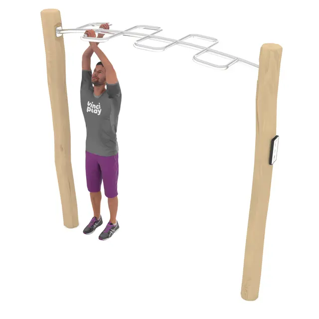 Workout traverseringsringer robinia 