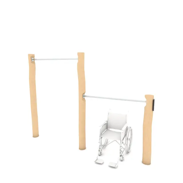 Workout tilpasset trekkstang robinia 