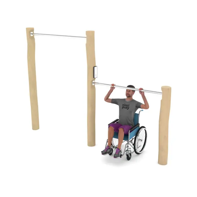 Workout tilpasset trekkstang robinia 