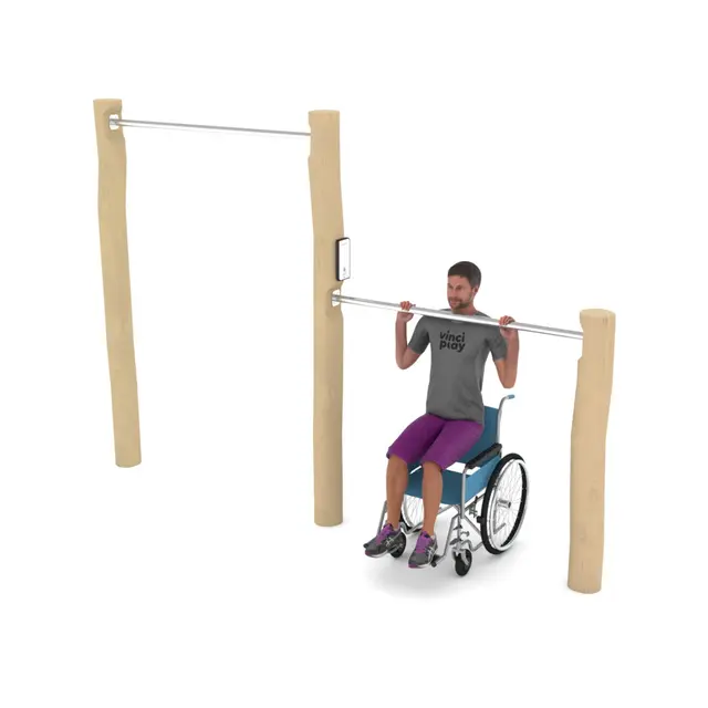 Workout tilpasset trekkstang robinia 