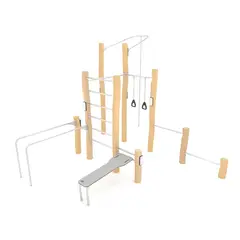 Workout treningsanlegg stort robinia