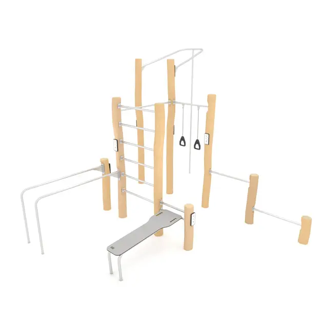 Workout treningsanlegg stort robinia 