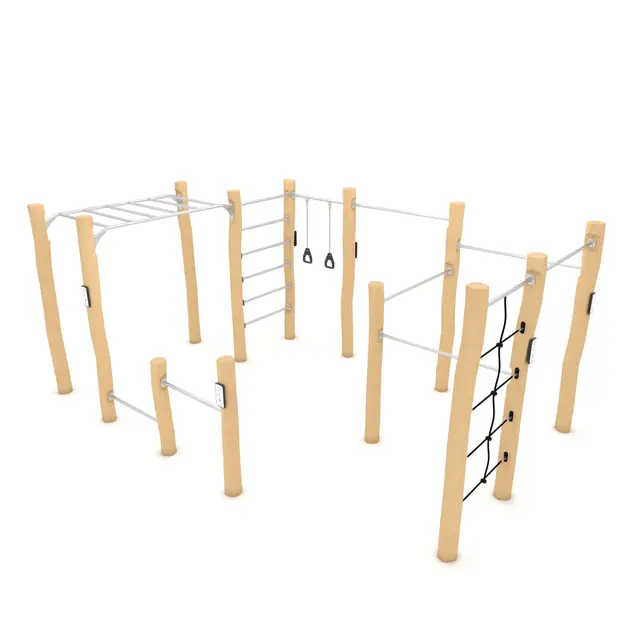 Workout treningsanlegg klatretau robinia 