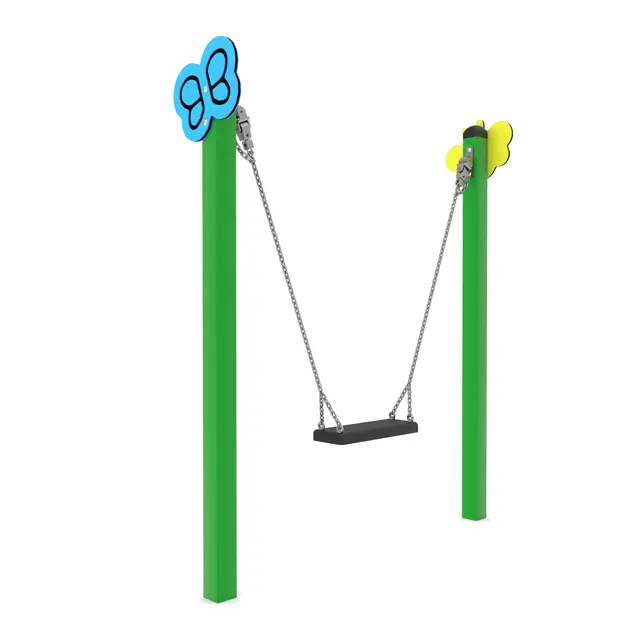 Swing huske sommerfugler L40 x B155 x H180 cm 