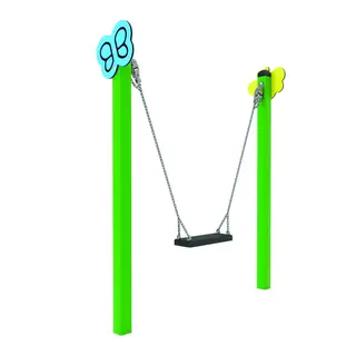 Swing huske sommerfugler L40 x B155 x H180 cm