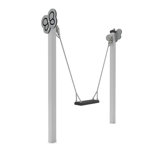 Swing huske sommerfugler L40 x B155 x H180 cm 