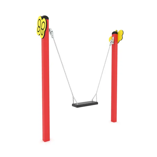 Swing huske sommerfugler L40 x B155 x H180 cm 