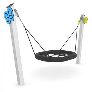 Swing fugleredehuske sommerfugl L100 x B290 x H170 cm