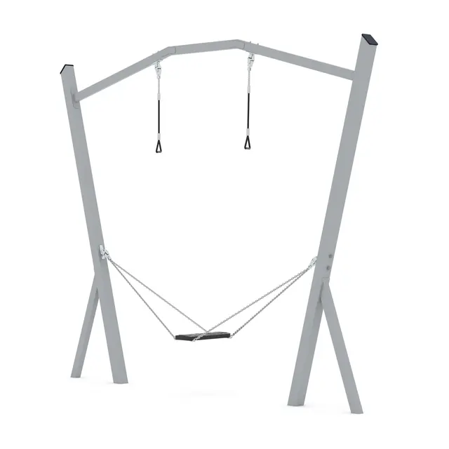 Swing ståhuske L55 x B400 x H320 cm 