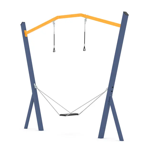 Swing ståhuske L55 x B400 x H320 cm 