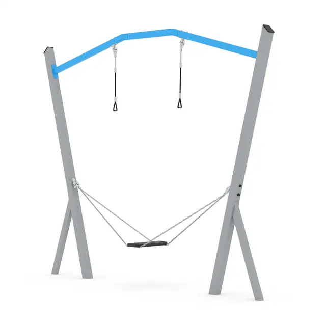 Swing ståhuske L55 x B400 x H320 cm 