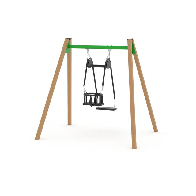 Swing huske dobbel L195 x B250 x H240 cm 