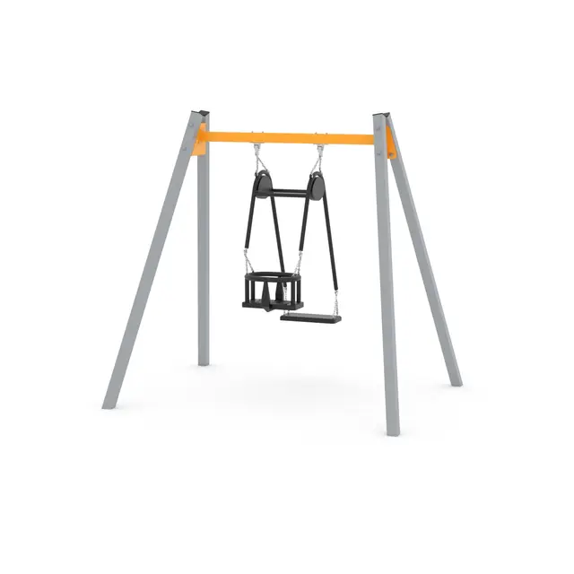 Swing huske dobbel L195 x B250 x H240 cm 