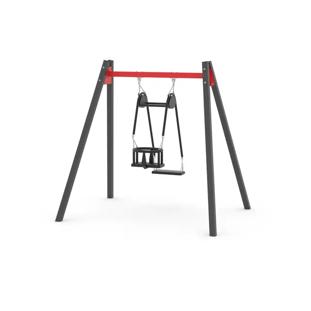 Swing huske dobbel L195 x B250 x H240 cm 