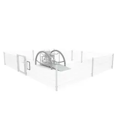 Swing rullestolhuske L290 x B150 x H120 cm