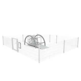 Swing rullestolhuske L290 x B150 x H120 cm