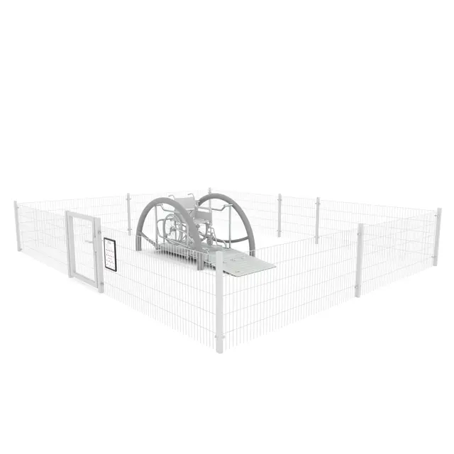 Swing rullestolhuske L290 x B150 x H120 cm 