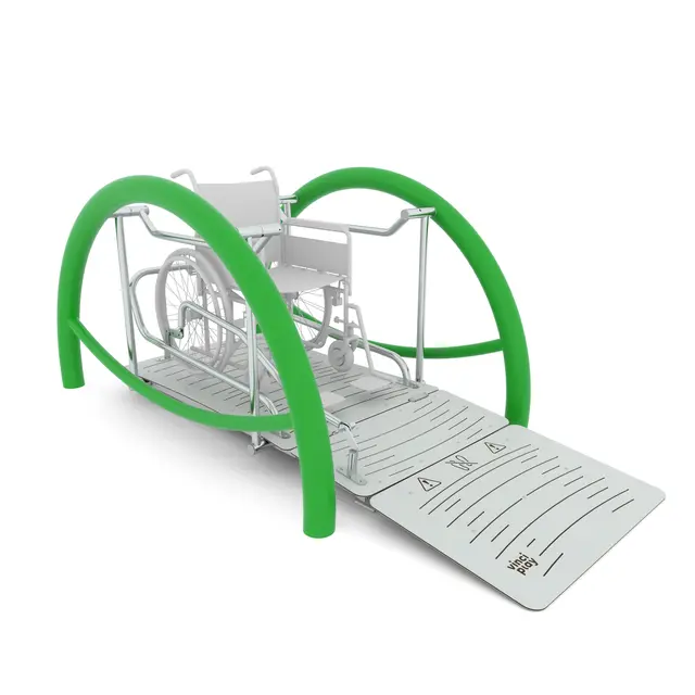 Swing rullestolhuske L290 x B150 x H120 cm 