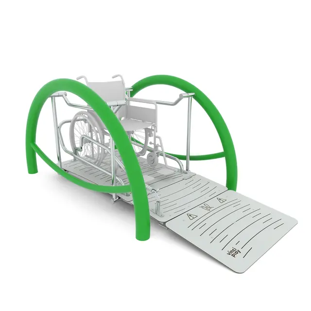 Swing rullestolhuske L290 x B150 x H120 cm 