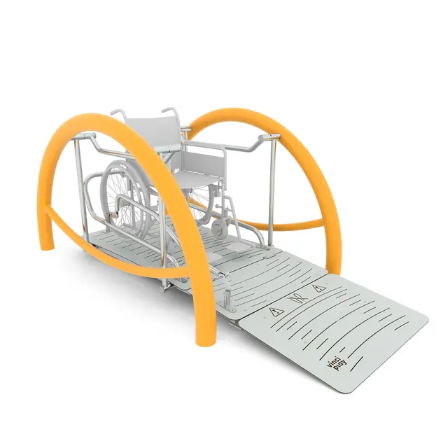 Swing rullestolhuske L290 x B150 x H120 cm 