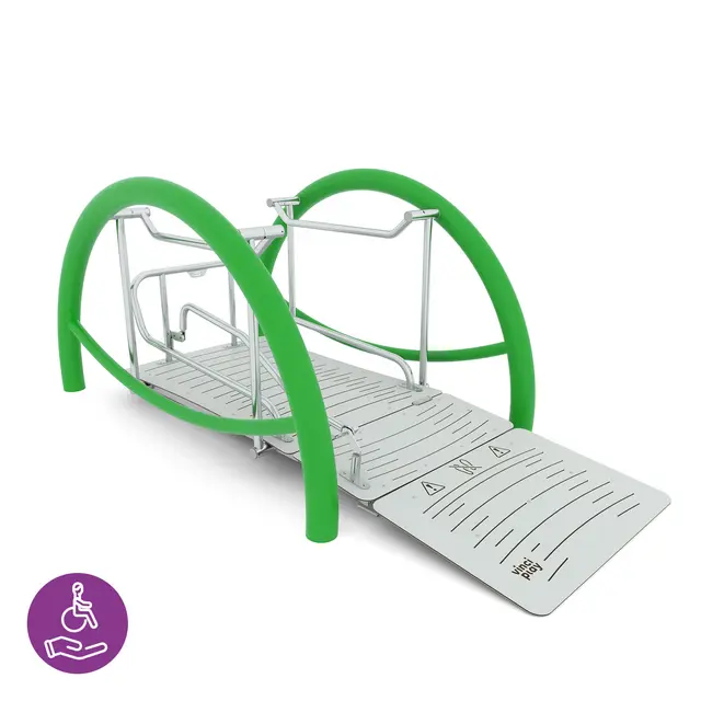 Swing rullestolhuske L290 x B150 x H120 cm 