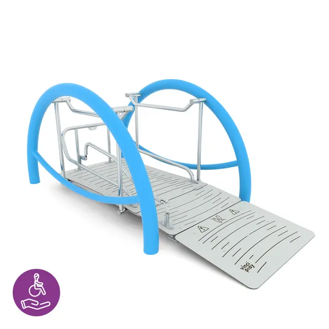 Swing rullestolhuske L290 x B150 x H120 cm 