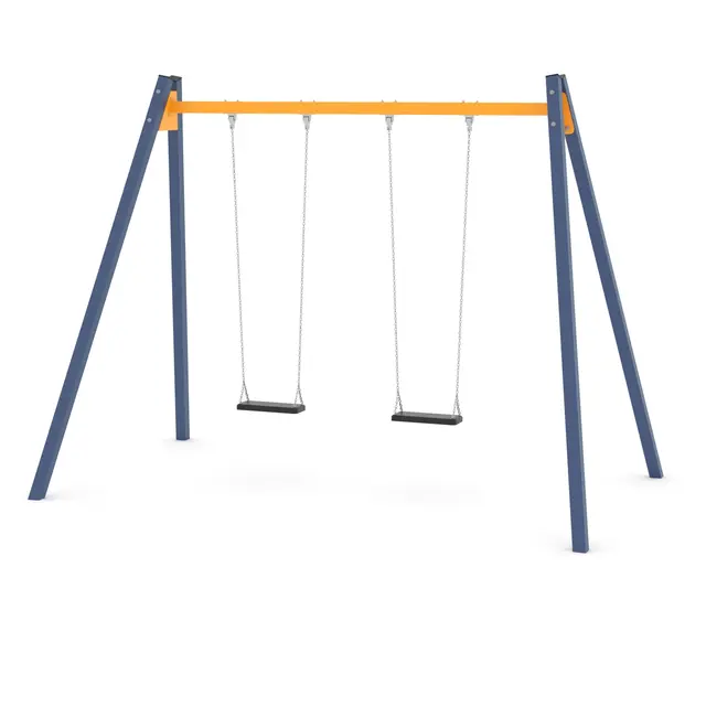 Swing dobbelt huskestativ L225 x B375 x H275 cm 