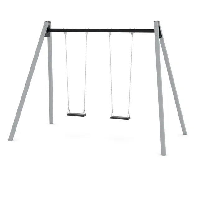 Swing dobbelt huskestativ L225 x B375 x H275 cm 