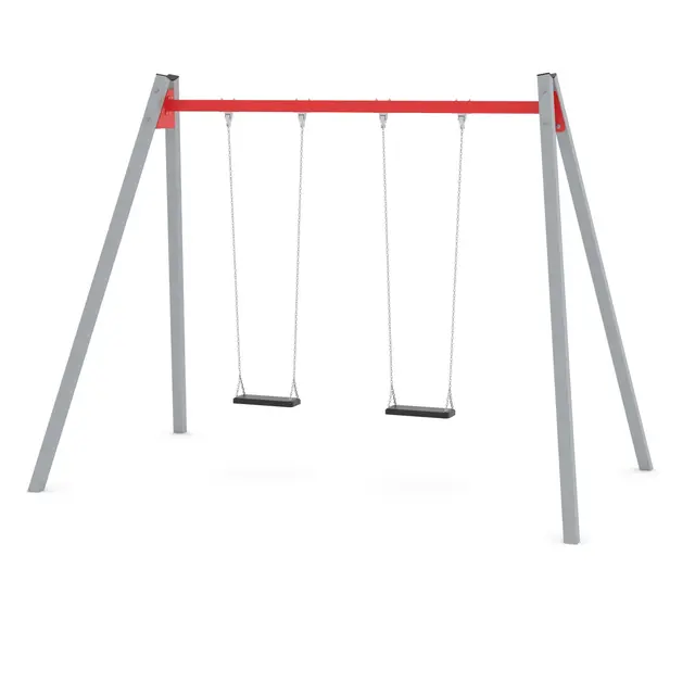 Swing dobbelt huskestativ L225 x B375 x H275 cm 
