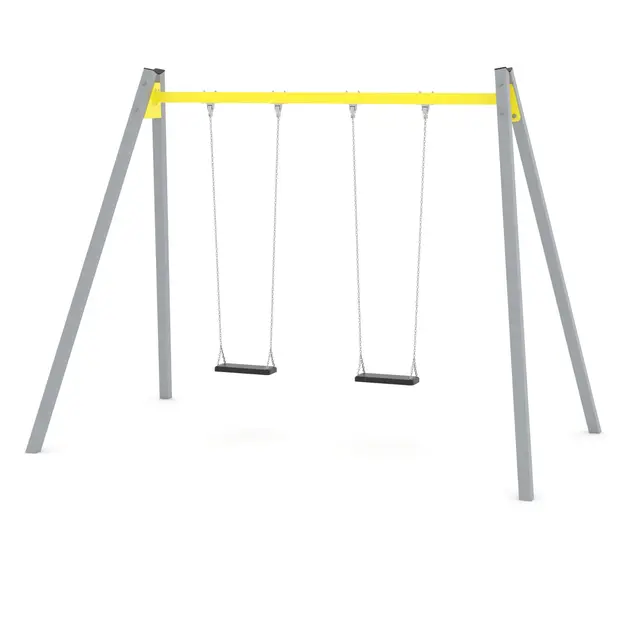Swing dobbelt huskestativ L225 x B375 x H275 cm 