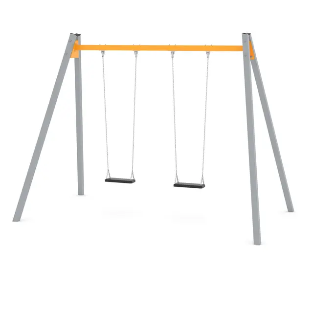 Swing dobbelt huskestativ L225 x B375 x H275 cm 