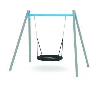 Swing klassisk fuglerede L225 x B335 x H275 cm