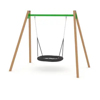 Swing klassisk fuglerede L225 x B335 x H275 cm