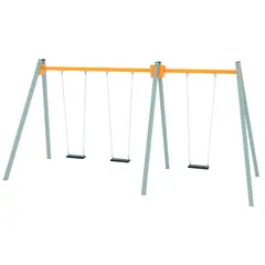 Swing trippelt huskestativ L225 x B560 x H275 cm