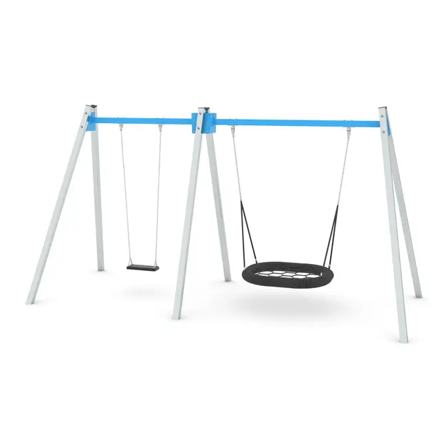 Swing kombo huskestativ L230 x B565 x H275 cm 