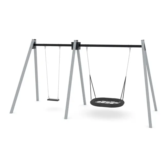 Swing kombo huskestativ L230 x B565 x H275 cm 