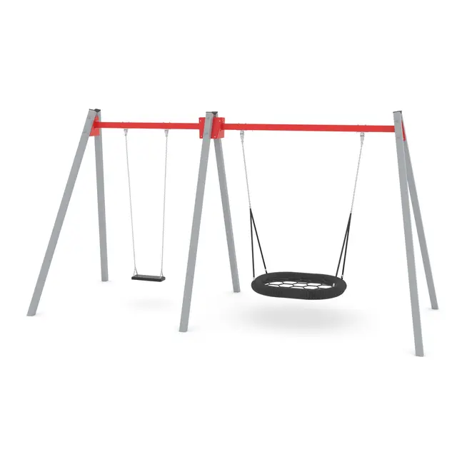 Swing kombo huskestativ L230 x B565 x H275 cm 