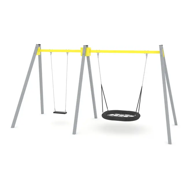 Swing kombo huskestativ L230 x B565 x H275 cm 