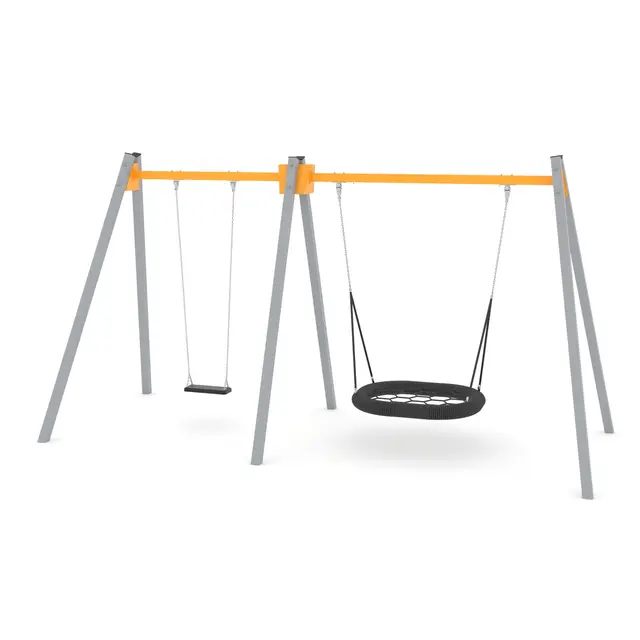 Swing kombo huskestativ L230 x B565 x H275 cm 
