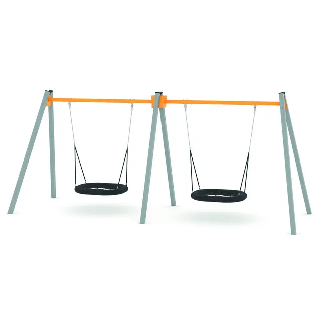 Swing dobbelt fuglerede L230 x B675 x H275 cm 