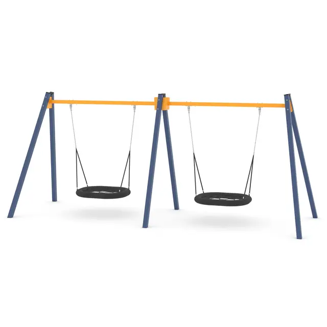 Swing dobbelt fuglerede L230 x B675 x H275 cm 